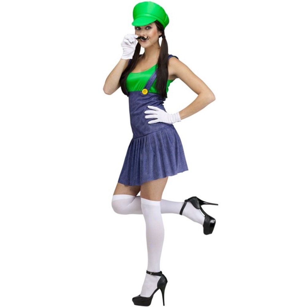 Women’s Luigi Plumber Costume